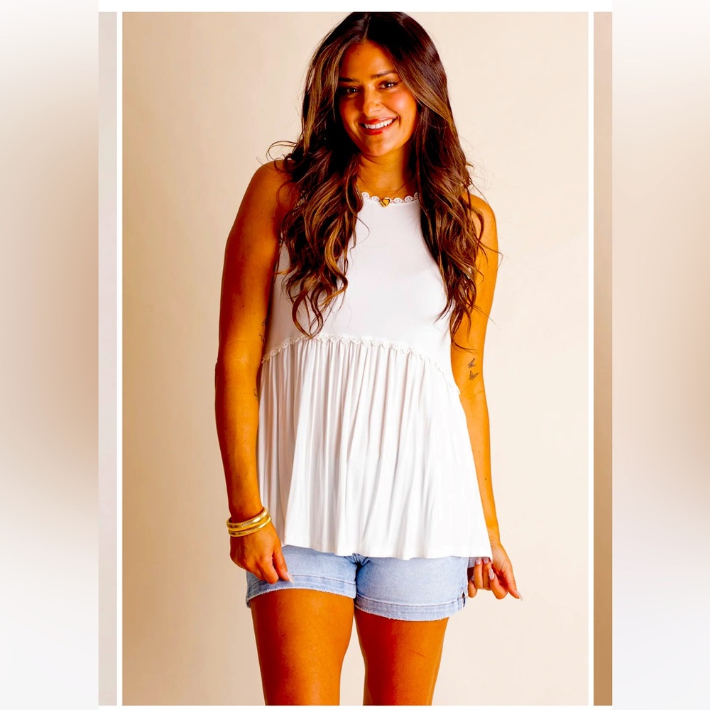 New In Bag POL Story Of My Heart Tank Top